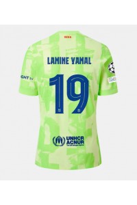 Barcelona Lamine Yamal #19 Fotballdrakt Tredje Klær 2024-25 Korte ermer